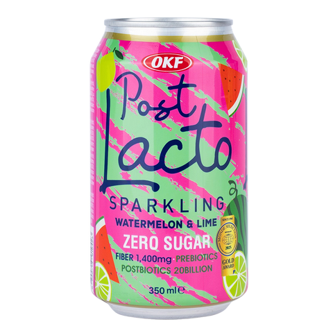Okf Post Locato Watermelon & Lime  Zero Sugar Sparkling Drink 350ml