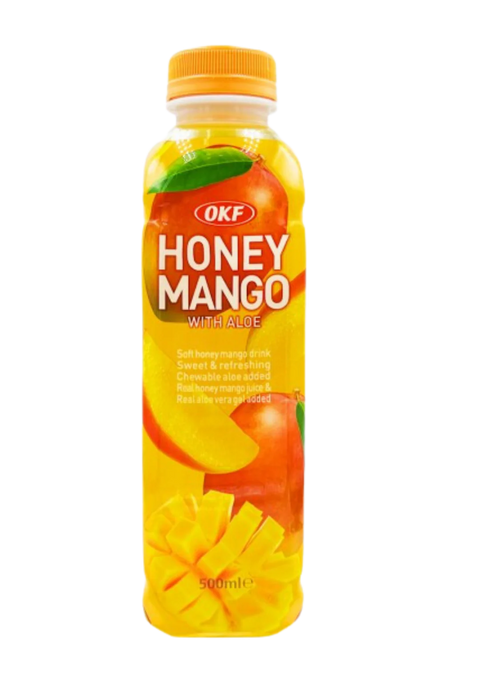 OKF Honey Mango With Aloe 500ml - CAFELAX