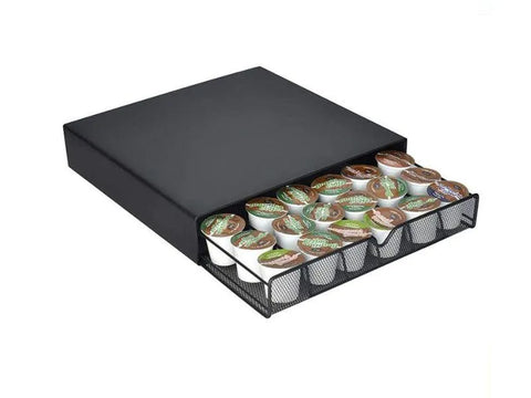 Oasiswj Dolce Gusto Drawer - 36 Capsules - Black - CAFELAX