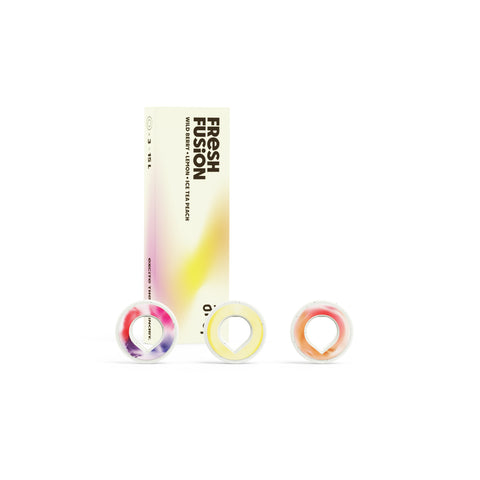 Air Up Fresh Fusion Wild Berry & Lemon & Ice Tea Peach Flavored Pods - 3 Pods * 5 L - 15 L