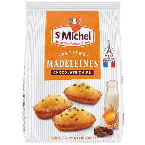 St Michel Petites Madeleine With Chocolate Chips 175g - CAFELAX