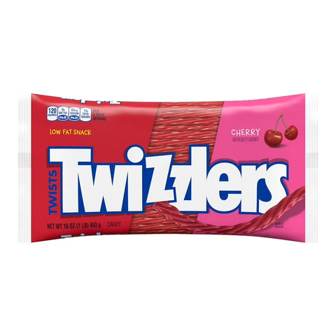 Twizzlers Twists Cherry Candy 396g