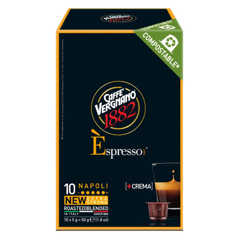 Caffè Vergnano Napoli Coffee Capsules - 10 Capsules