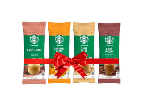 Starbucks 4 different Flavours of Premium Instant Coffee - 4 Sachet