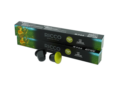 Ricco Matcha Tea Coffee Capsules - 10 Capsules