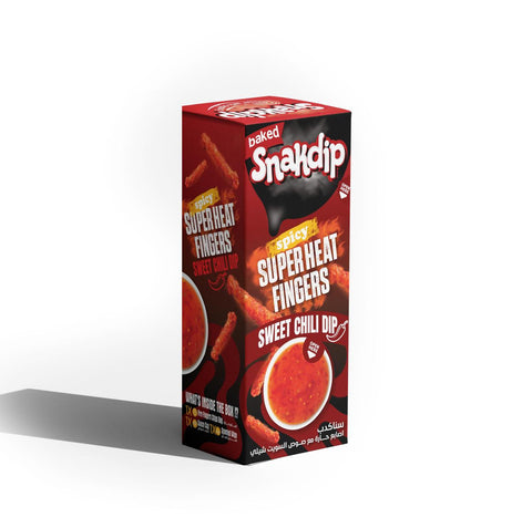 Snakdip Super Heat Fingers Spicy + Sweet Chili Dip - 170g