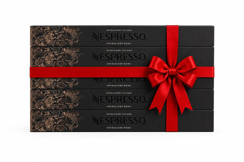 5 * Nespresso Roma Coffee Capsules - 10 Capsules - 50 Capsules