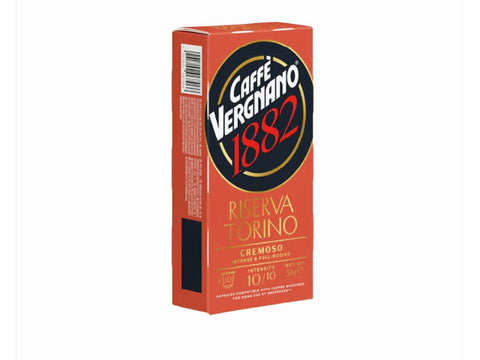 Caffè Vergnano Riserva Torino Cremoso Coffee Capsules - 10 Capsules