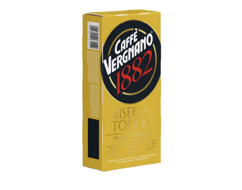 Caffè Vergnano Riserva Torino 100% Arabica Coffee Capsules - 10 Capsules