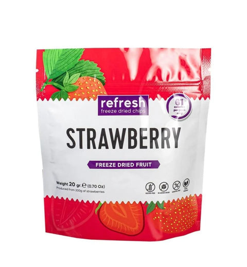 Refresh Freeze Dried Strawberry 20g - CAFELAX