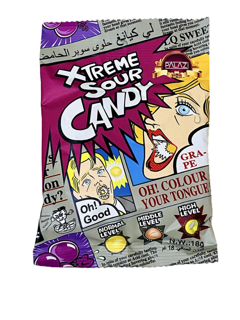 Xtreme Sour Candy Orange Flavour 18g