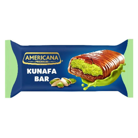 Americana Premium Kunafa Pistachio Cake Bar 35g