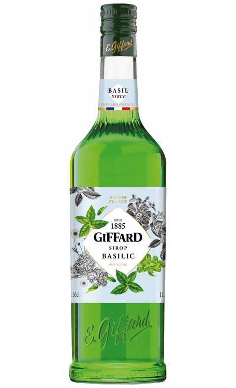Giffard Basil Syrup 1L