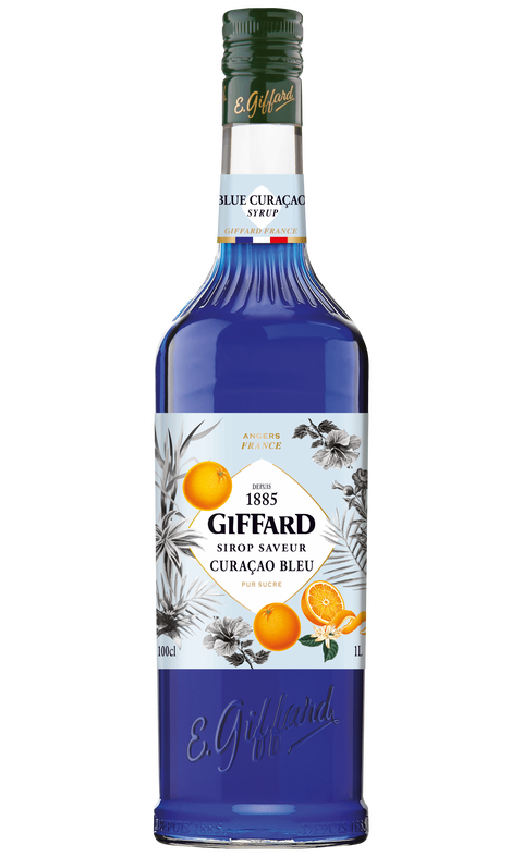 Giffard Blue Curacao Syrup 1L
