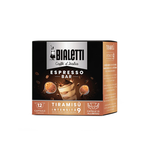 Bialetti Espresso Bar Tiramisu Coffee Capsules 12 Capsules - For Bialetti Machines Only