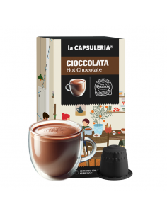 La Capsuleria Cioccolata Calda Coffee Capsules - 10 Capsules