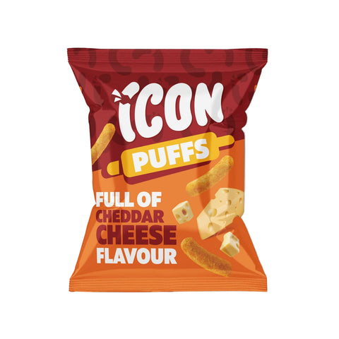 Icon Puffs Cheddar Cheese 50g