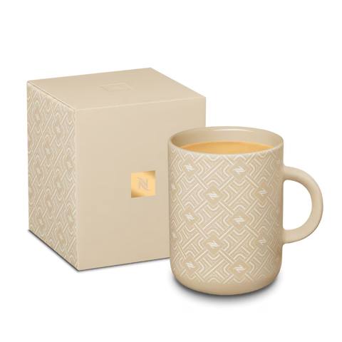 Nespresso Celebration Coffee Mug 390 ml - Parchment