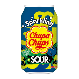 Chupa Chups Blueberry Sparkling Soft Drink 345ml