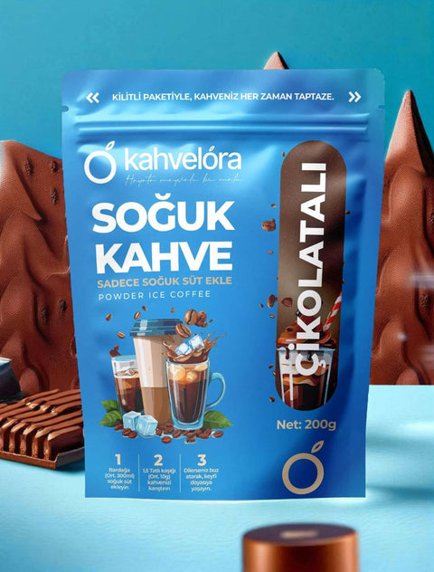 Kahvelora Cocolate Powder Ice Coffee 200g