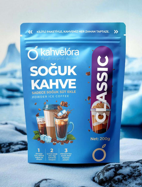 Kahvelora Classic Powder Ice Coffee 200g