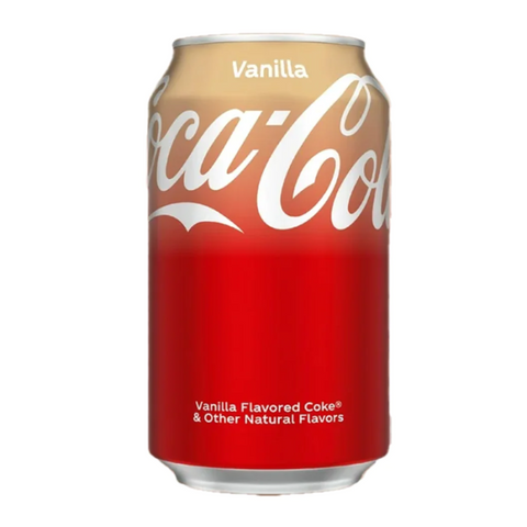 Coca Cola Soda Drink Vanilla 355ml