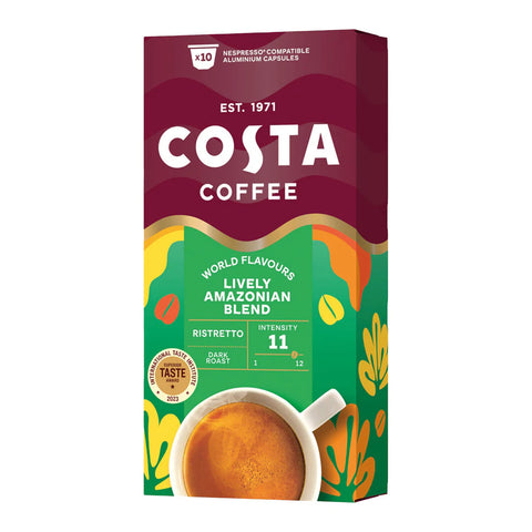 Costa Ristretto Lively Blend Coffee Capsules - 10 Capsules
