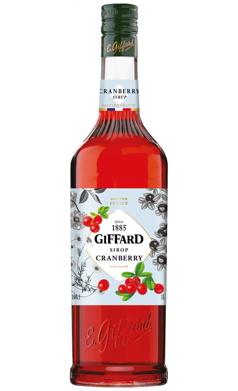 Giffard Cranberry Syrup 1L