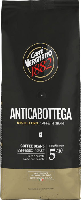 Caffè Vergnano Anticabottega Miscela Oro Whole Beans Coffee 500g