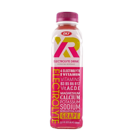 Okf Xr Electrolyte Grape Fruit Zero Sugar Sparkling 500ml