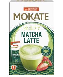 Mokate Matcha Latte Strawberry Flavour - 6 Sachets