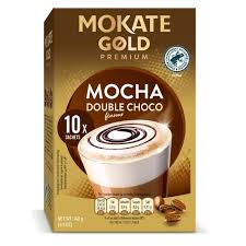 Mokate Gold Mocha Double Choco Instant Coffee - 10 Sachets