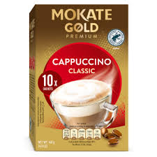 Mokate Gold Cappuccino Classic Instant Coffee - 10 Sachets