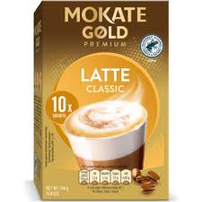 Mokate Gold Latte Classic Instant Coffee - 10 Sachets