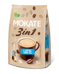 Mokate 3*1 Latte Flavor Instant Coffee - 10 Sachets