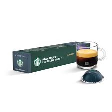 Starbucks Espresso Roast Vertuo Coffee Capsules - 10 Capsules