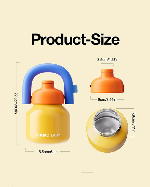 Chako Lab LinLin Kettle Yellow & Blue 1 L