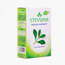 Steviana Sweetener From Stevia Leaves 50 Sachets