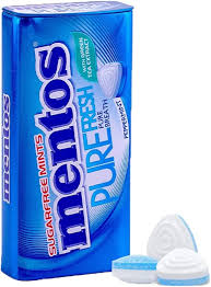 Mentos Pure Mint Sugar Free Box 17.5g