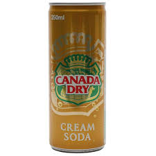 Canada Dry Cream Soda Drink 250ml