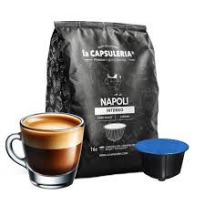 La Capsuleria Napoli Intenso Coffee Capsules - 16 Capsules