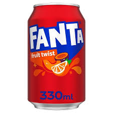 Fanta Fruit Twist Soda Drink 330ml