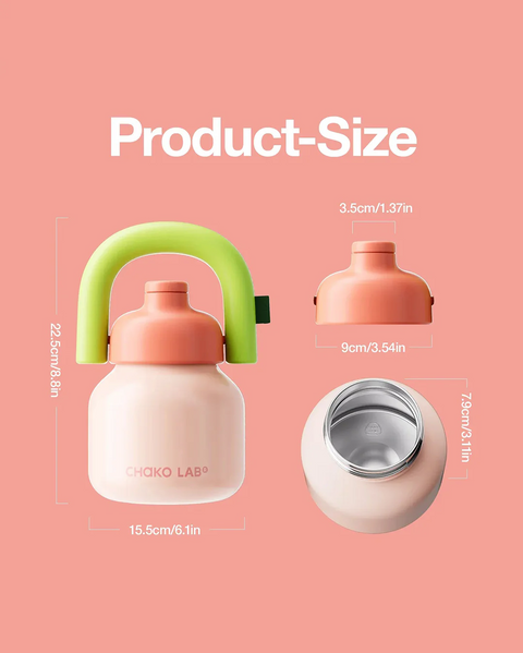 Chako Lab LinLin Kettle Pink & Yellow 1 L