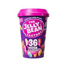 The Jelly Bean Factory 36 Huge Flavour Candies 200g