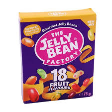 The Jelly Bean Factory 18 Fruit Flavour 75g