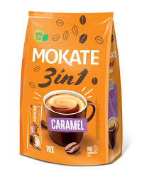 Mokate 3*1 Caramel Flavour Instant Coffee - 10 Sachets