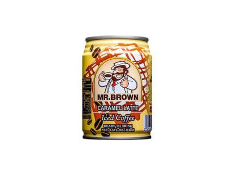 Mr.Brown Iced Coffee Caramel Latte 250 ml - CAFELAX