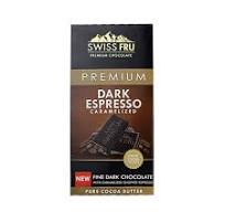 Swiss Fru Premium Dark Espresso Caramelized Chocolate 80g