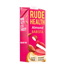 Rude Health Barista Almond Milk No Sugre Free Gluten 1L