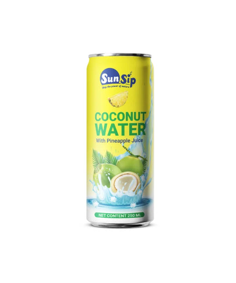 Sun Sip Original Coconut Water With Pineapple Drink 325ml
